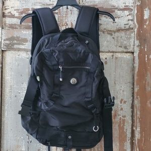Lululemon Black Backpack Gym Bag
